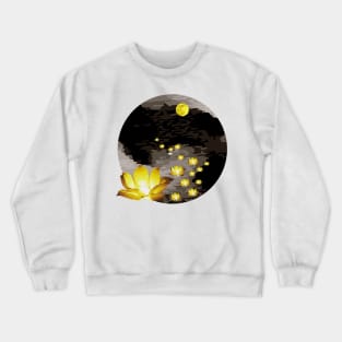 Vietnam Flower Lanterns Hoai River Hoi An ancient town Crewneck Sweatshirt